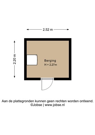 Floorplan - Berkenstraat 20, 3752 CS Bunschoten-Spakenburg